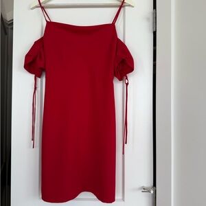 Club Monaco Red Mini Dress